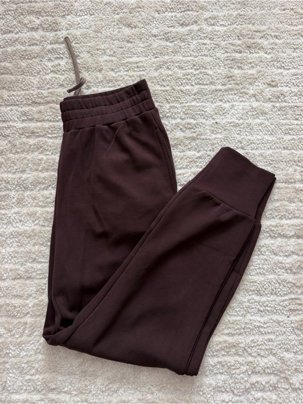Chocolate Brown Varley Slim Cuff Jogger Pant 27.5